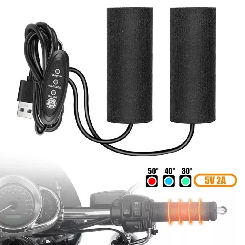 Handlebar Grip Heated - Poignées de guidon de moto chauffantes