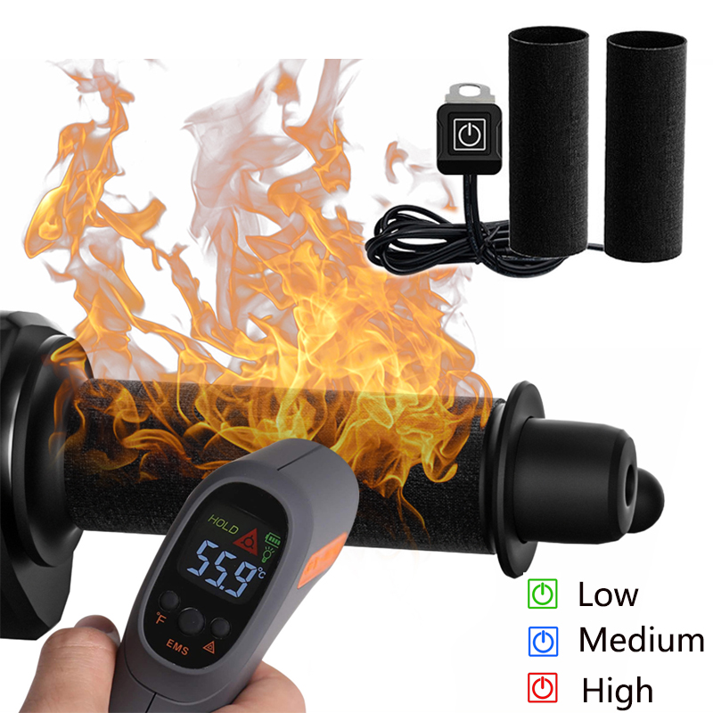 Kit de chauffe-guidon étanche  - Handlebar Grip Heated avis et prix